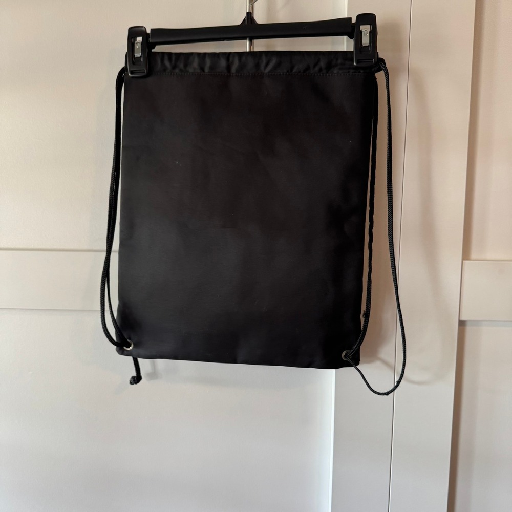 Vintage Disney World Sorcerer‎ Mickey Drawstring Backpack Bag Black - Picture 8 of 12